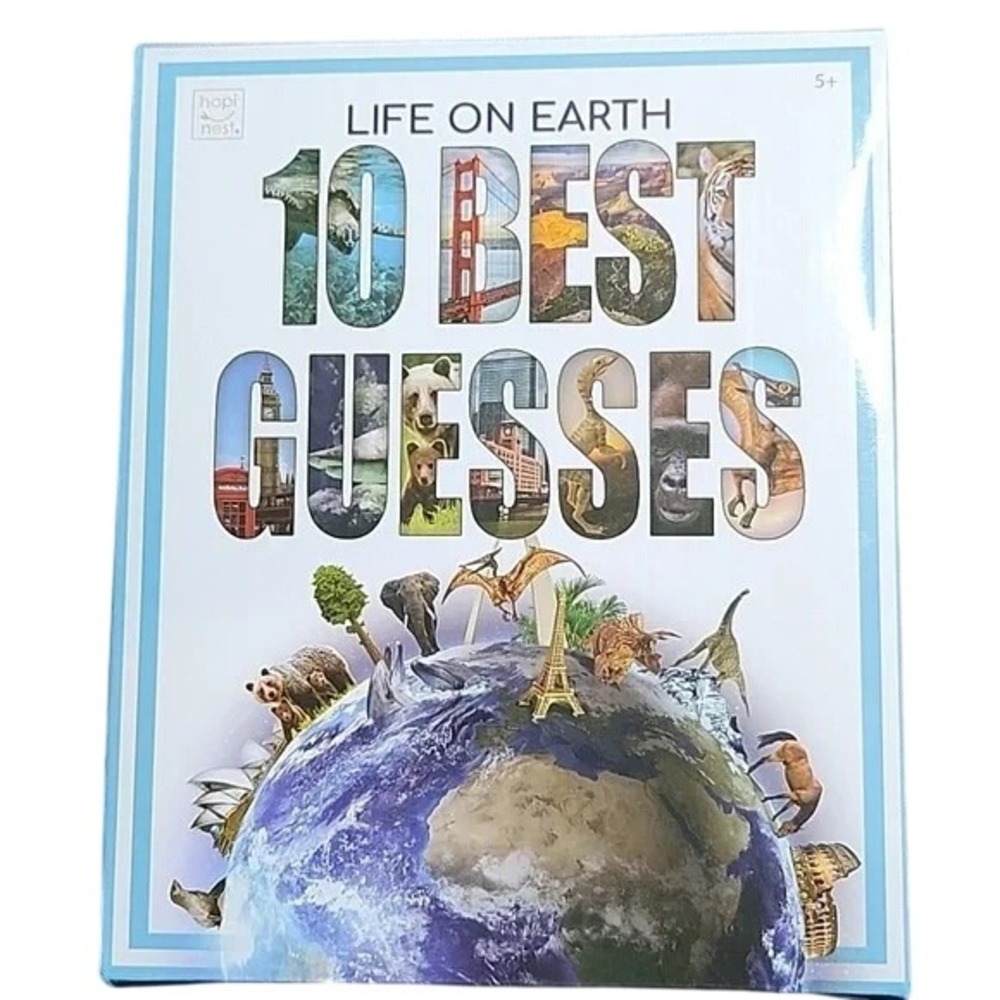Hapinest Life On Earth 10 Best Guesses Card Game, ‎ Ages 5+, NEW